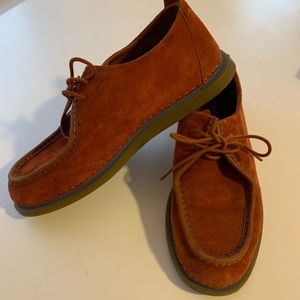 Camper auburn loafers